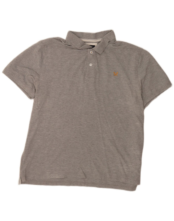 Męska koszulka polo Crew Clothing 2XL, szara bawełna