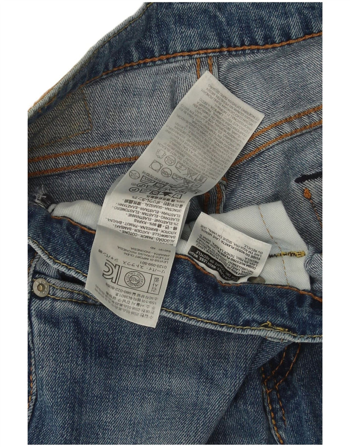 Męskie jeansy Levi's 511 Slim W28 L32 Niebieska bawełna
