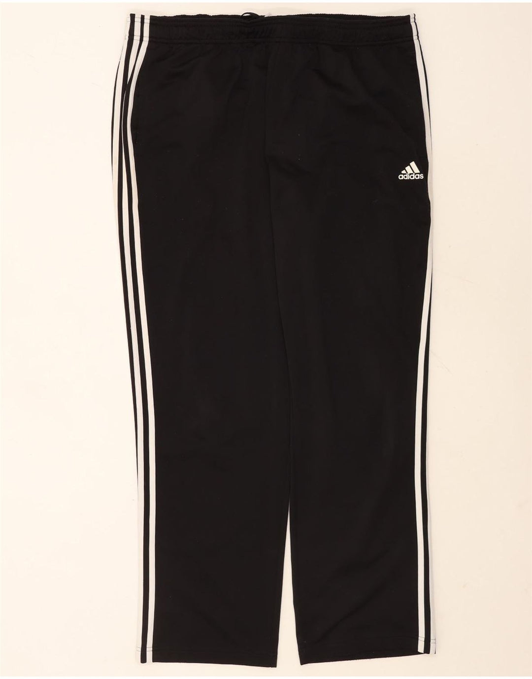 Męskie spodnie dresowe Adidas 2XL, czarny poliester