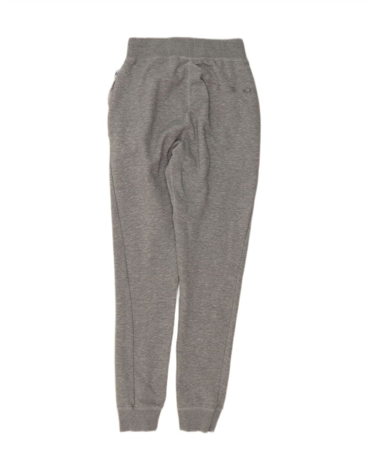 UMBRO Womens Tracksuit Trousers Joggers UK 12 Medium Grey Cotton