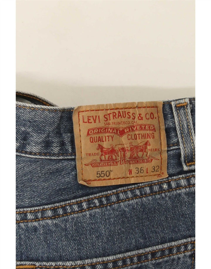 Męskie jeansy Levi's 550 Loose W36 L32 Niebieskie