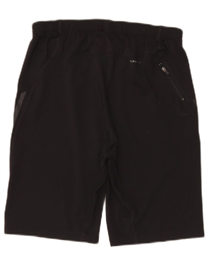 Męskie spodenki sportowe Adidas Climacool, duże, czarne, poliestrowe