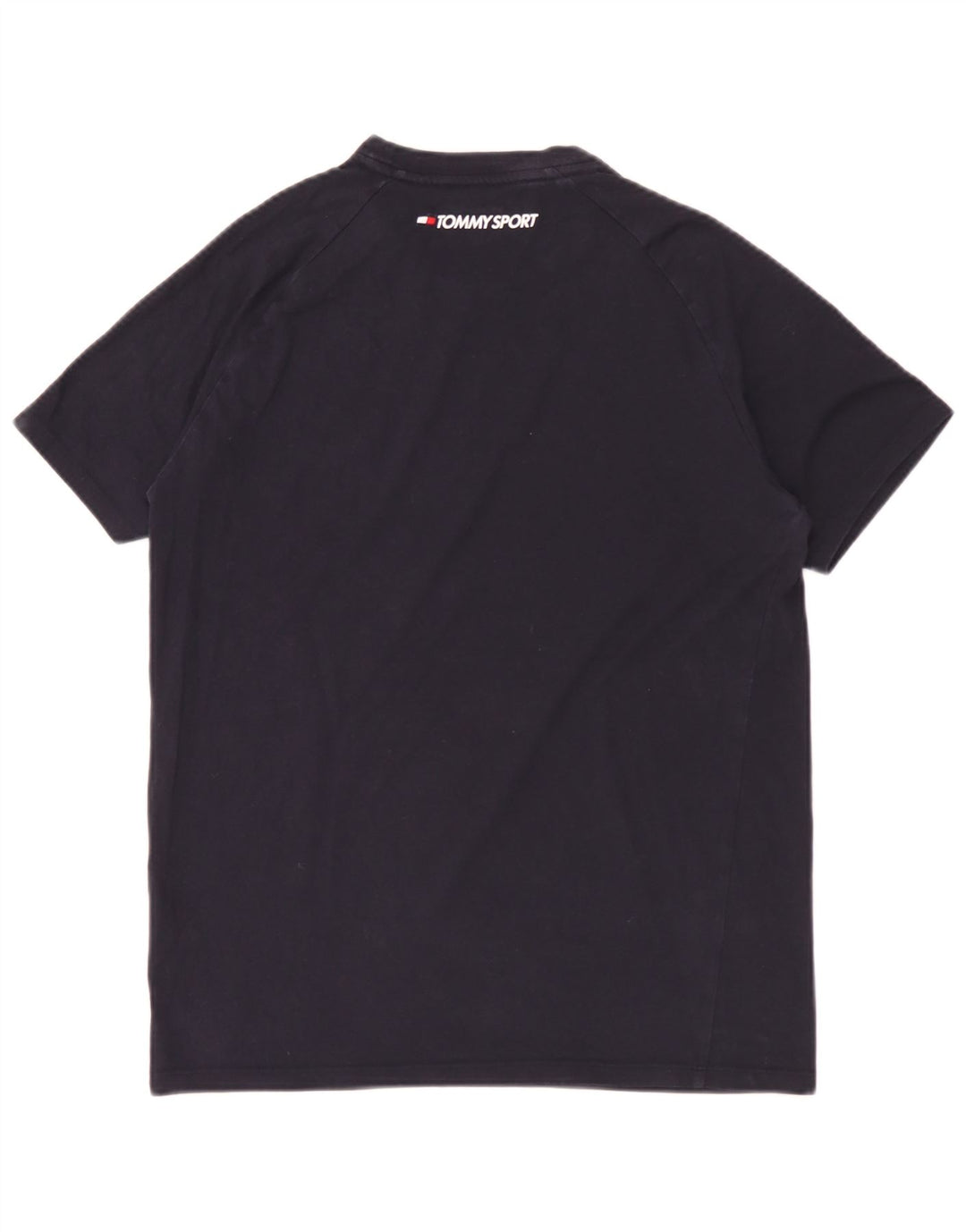 T-shirt męski Tommy Hilfiger Top, średni, granatowy, bawełniany