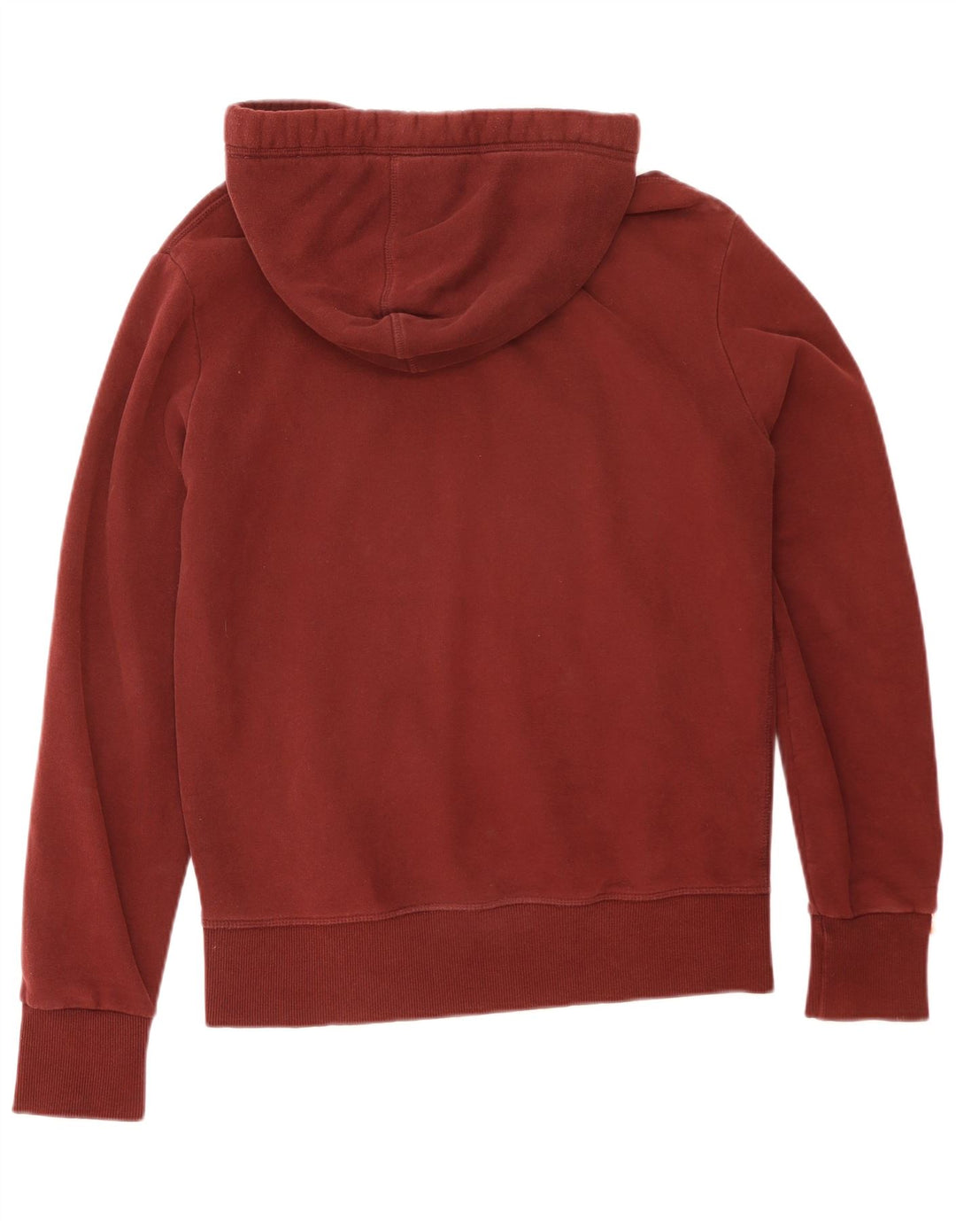 Męski sweter z kapturem Superdry, średniej wielkości bordowa bawełna
