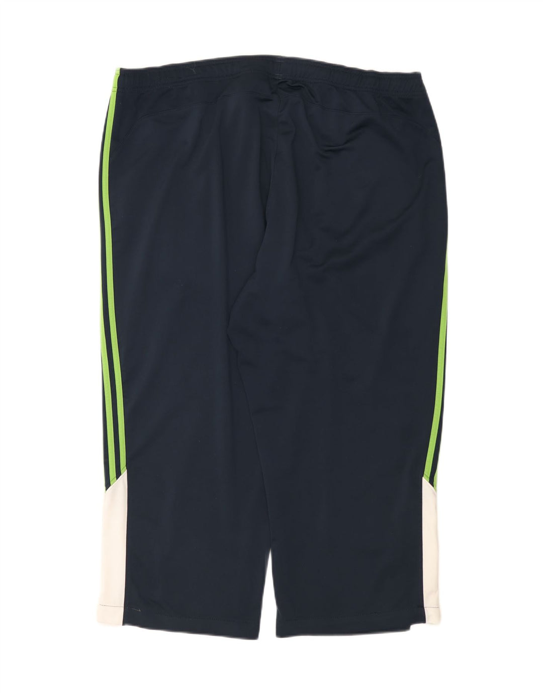 Męskie spodnie dresowe Adidas Capri 2XL Granatowy poliester z blokami kolorów