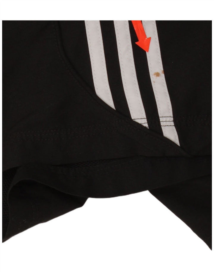Męskie spodenki sportowe Adidas, duże, czarne, poliestrowe