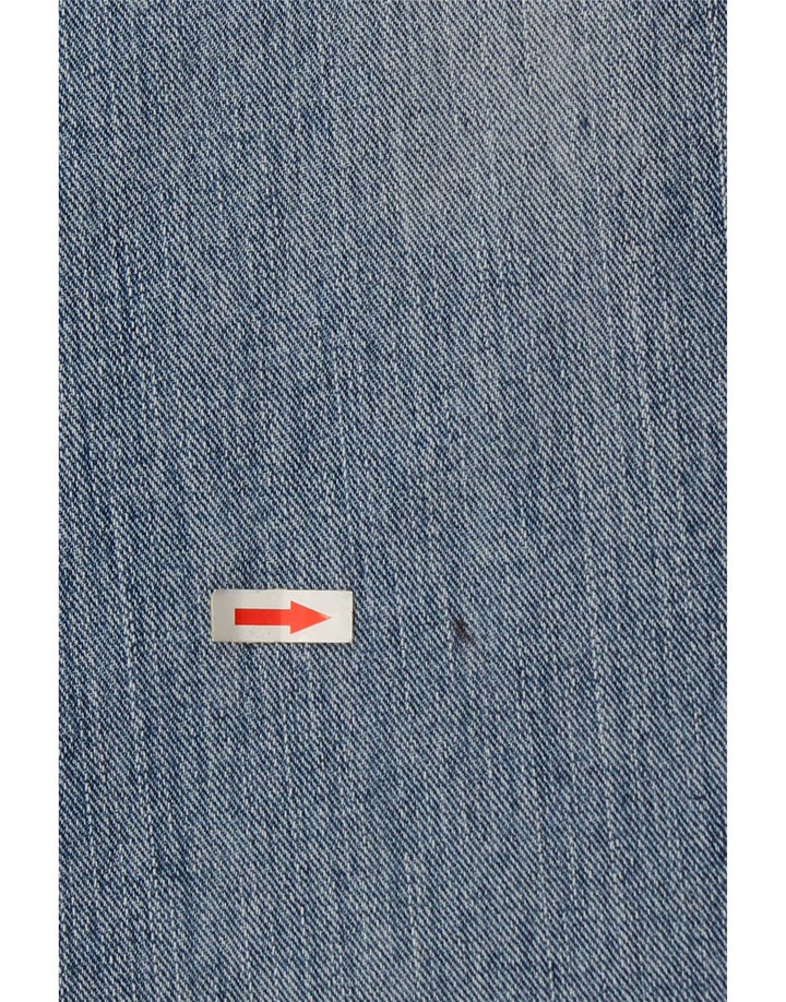 Vintage damskie jeansy rozkloszowane IT 40 Small W27 L31 niebieskie