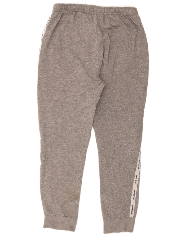 Męskie spodnie dresowe Kappa Graphic Joggers XL Szary blok kolorów