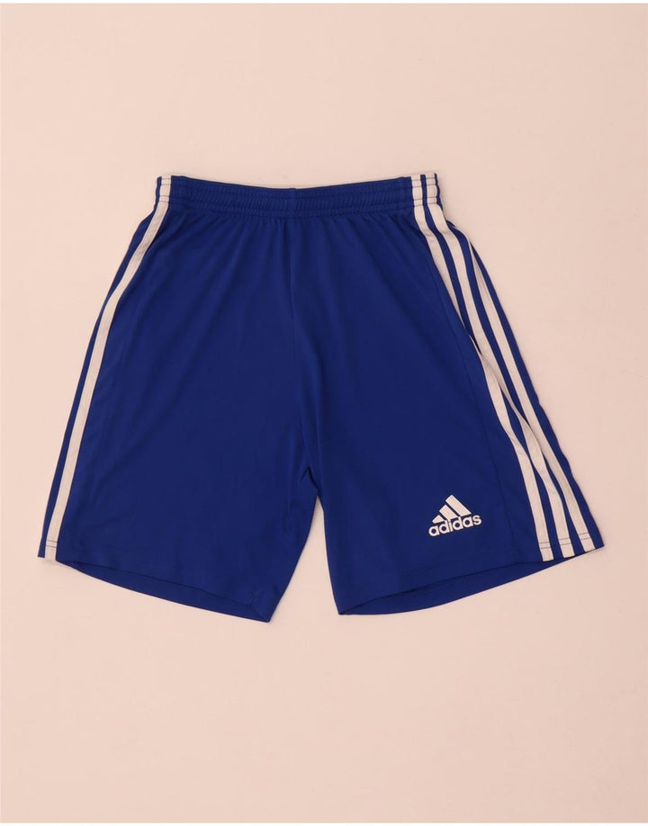 Męskie spodenki sportowe Adidas Aeroready, małe, niebieskie, poliestrowe