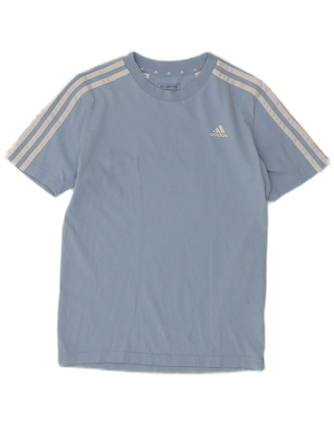 T-shirt chłopięcy ADIDAS 11-12 lat, niebieska bawełna