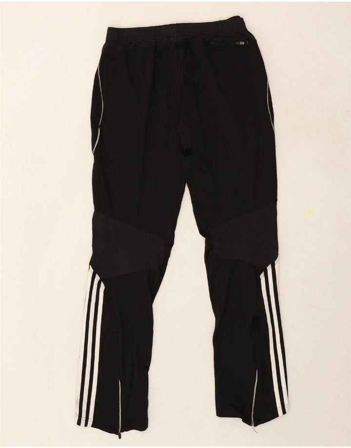 ADIDAS Womens Response Tracksuit Trousers UK 14 Medium Black Polyester Vintage Adidas and Second-Hand Adidas from Messina Hembry 
