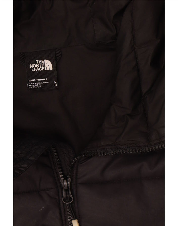 Męska ocieplana kurtka z kapturem The North Face UK 38 w kolorze średniej czerni