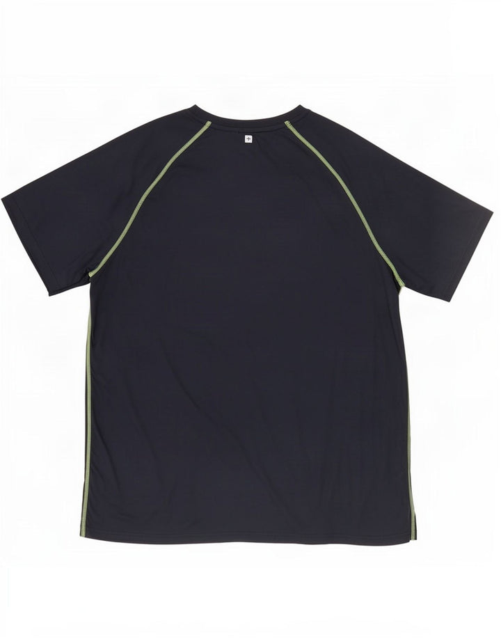 T-shirt męski Mountain Warehouse, top XL, granatowy, poliester