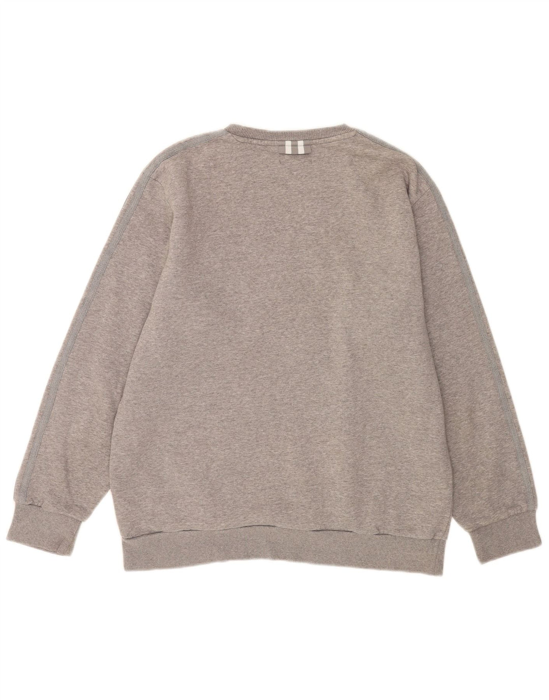 Bluza męska Adidas, duża, szara, nakrapiana bawełna