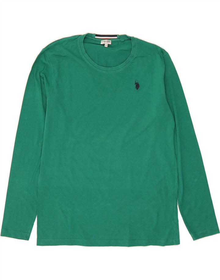 U.S. POLO ASSN. Mens Top Long Sleeve XL Green Vintage U.S. Polo Assn. and Second-Hand U.S. Polo Assn. from Messina Hembry 