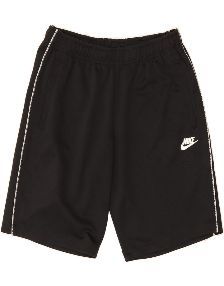 NIKE Mens Sport Shorts Small  Black Polyester Vintage Nike and Second-Hand Nike from Messina Hembry 