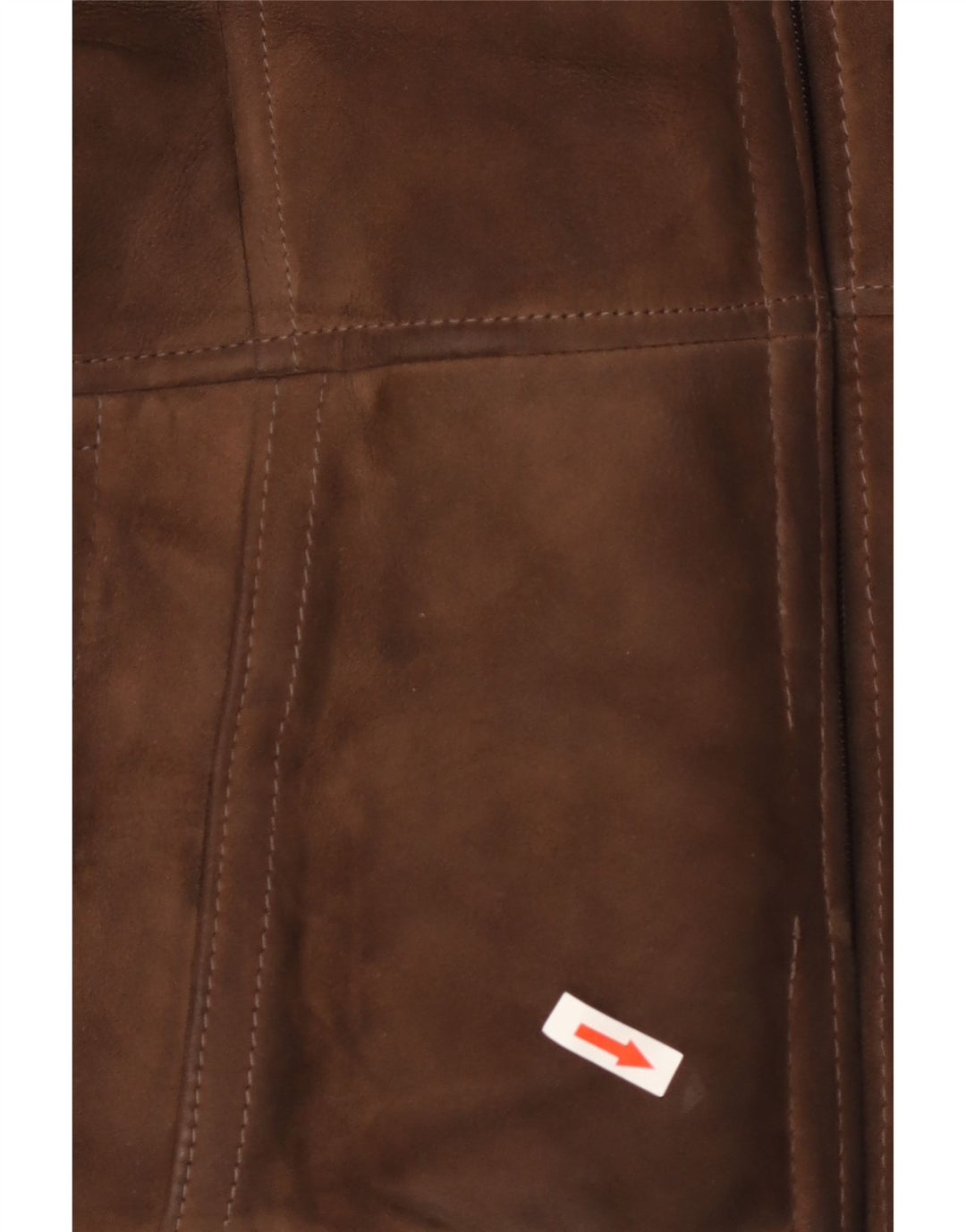 Męska kurtka bomberka w stylu vintage IT 54 2XL brązowa skóra