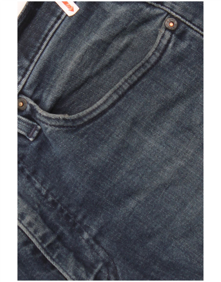 Męskie jeansy slim fit LEVI'S W31 L32 Niebieskie, z nowej wełny