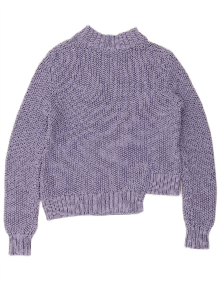 Marks & Spencer Damski sweter z golfem UK 10, mały fiolet