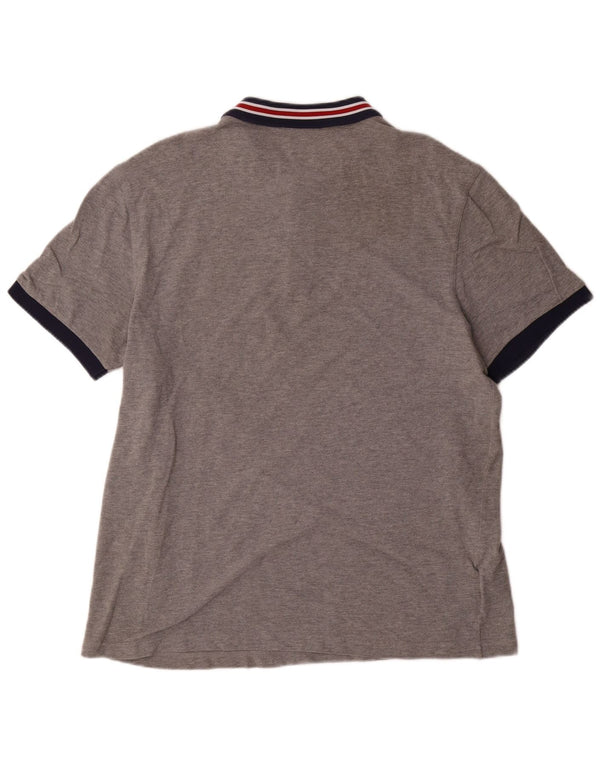 Męska koszulka polo Fred Perry XL, szara, bawełniana