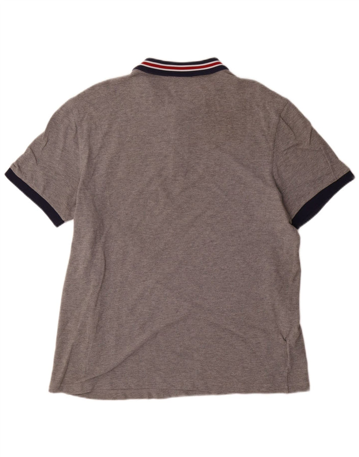 Męska koszulka polo Fred Perry XL, szara, bawełniana