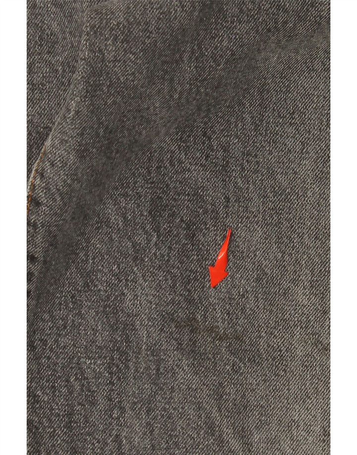 DIESEL Męskie zwężane dżinsy W30 L29 Szara bawełna