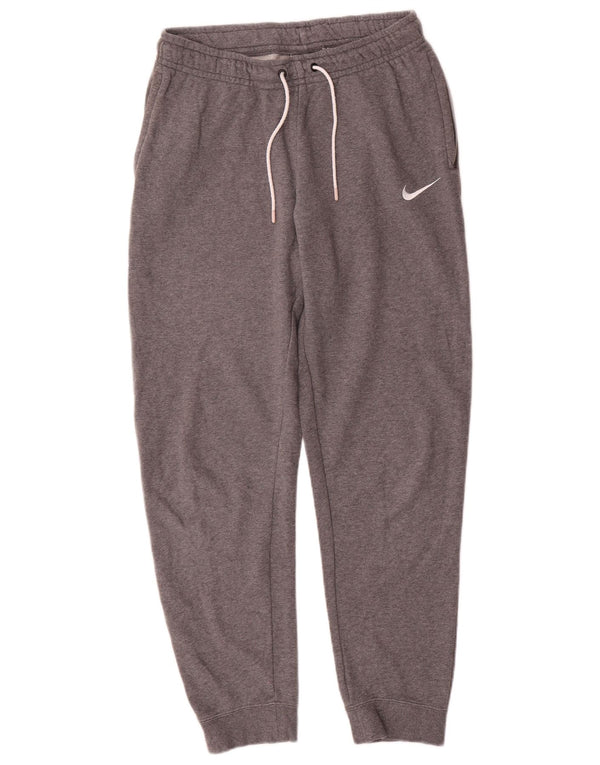 Męskie spodnie dresowe Nike, średnioszare, bawełniane