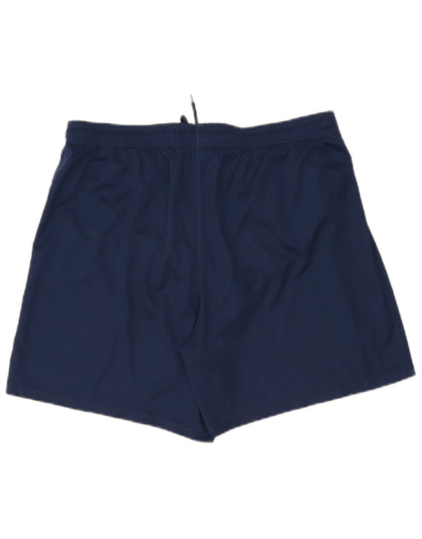 Męskie spodenki sportowe NIKE Dri Fit, duże, granatowe, z poliestru