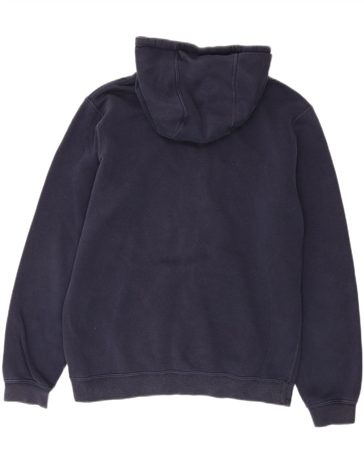 Męski sweter z kapturem Nike Graphic, średni granatowy, bawełniany