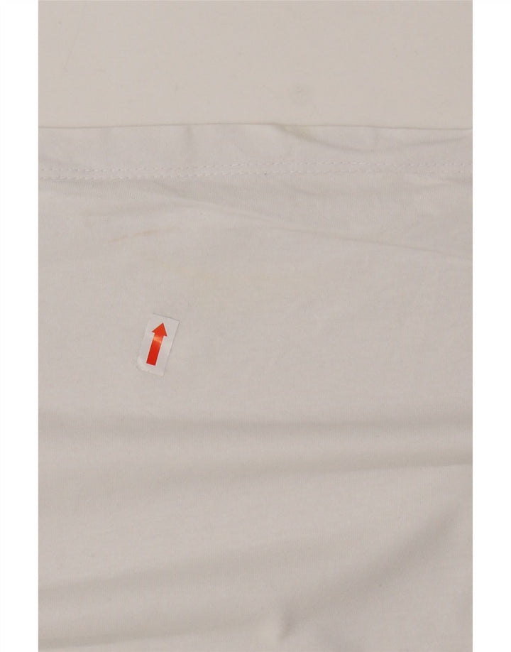 Męska koszulka z grafiką JACK & JONES, 2XL, biała, bawełniana