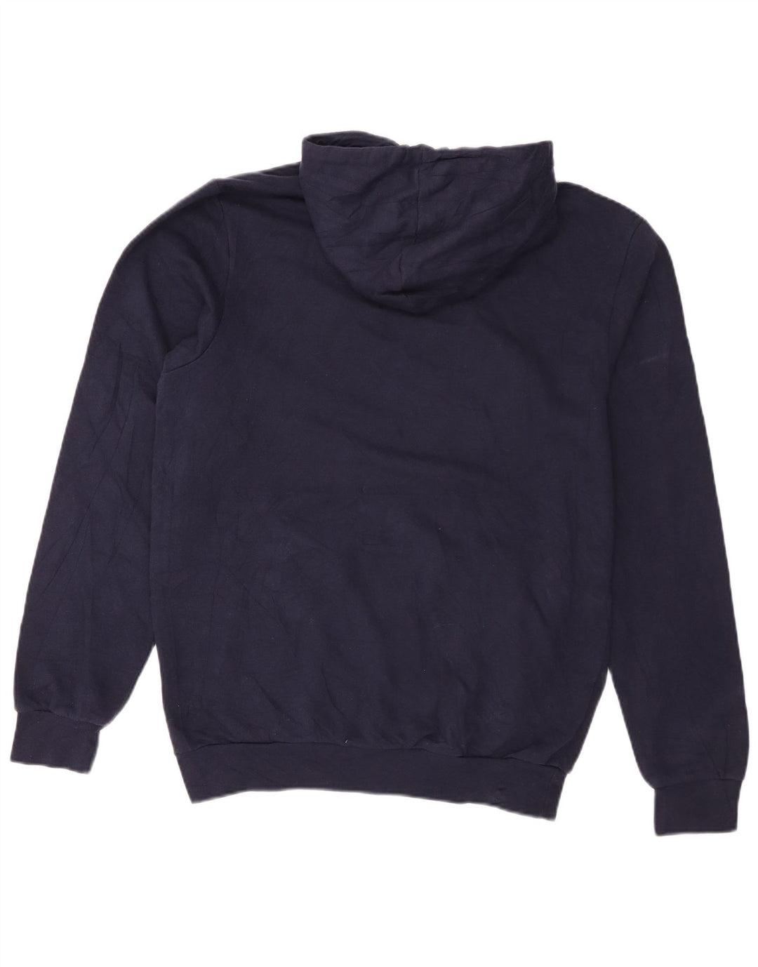 Adidas Męska bluza z kapturem, średnia, granatowa, bawełniana