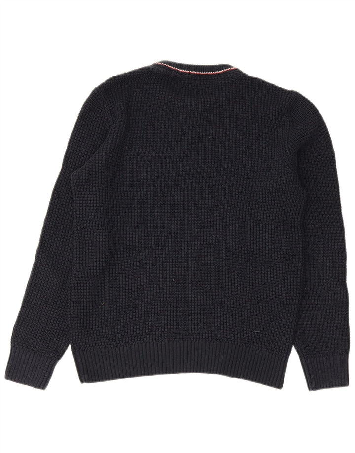 Męski sweter Jack & Jones z okrągłym dekoltem, średni granatowy akryl