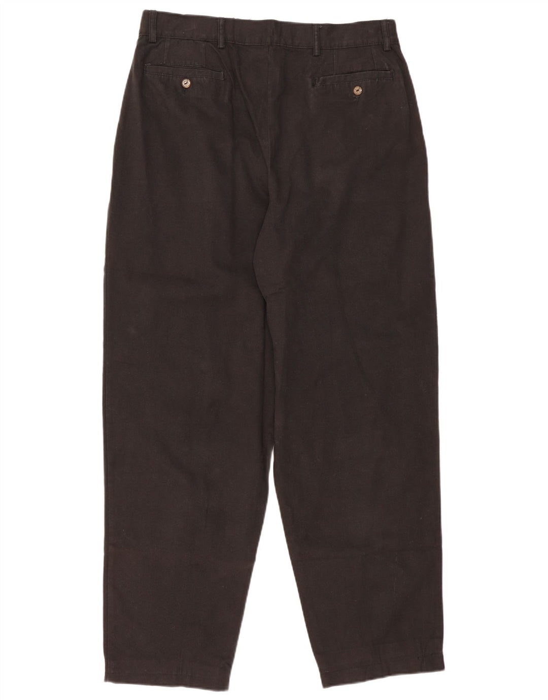 Męskie spodnie chino CASA BLANCA W34 L31 Czarna bawełna