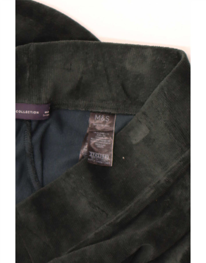 Legginsy damskie Marks & Spencer UK 12, średnia, zielona bawełna