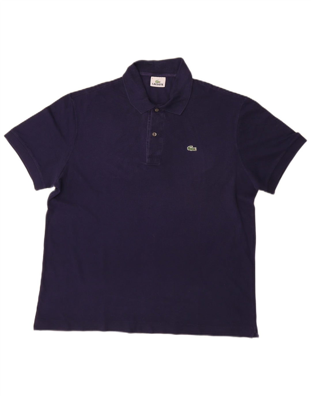 Męska koszulka polo Lacoste, rozmiar 6, XL, granatowa, bawełniana