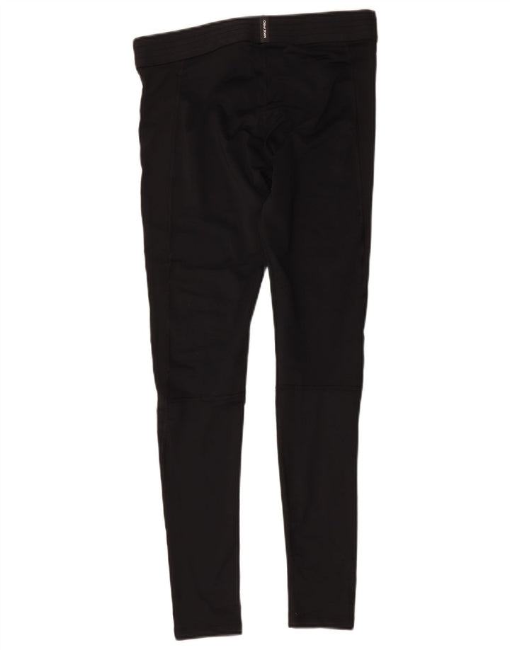 Męskie legginsy Nike Dri Fit Graphic, średni czarny poliester