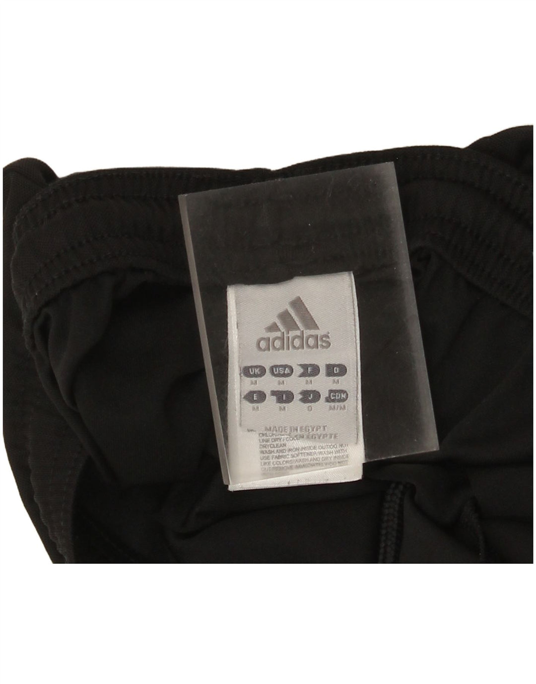 Męskie spodenki sportowe Adidas Climalite, średni czarny poliester