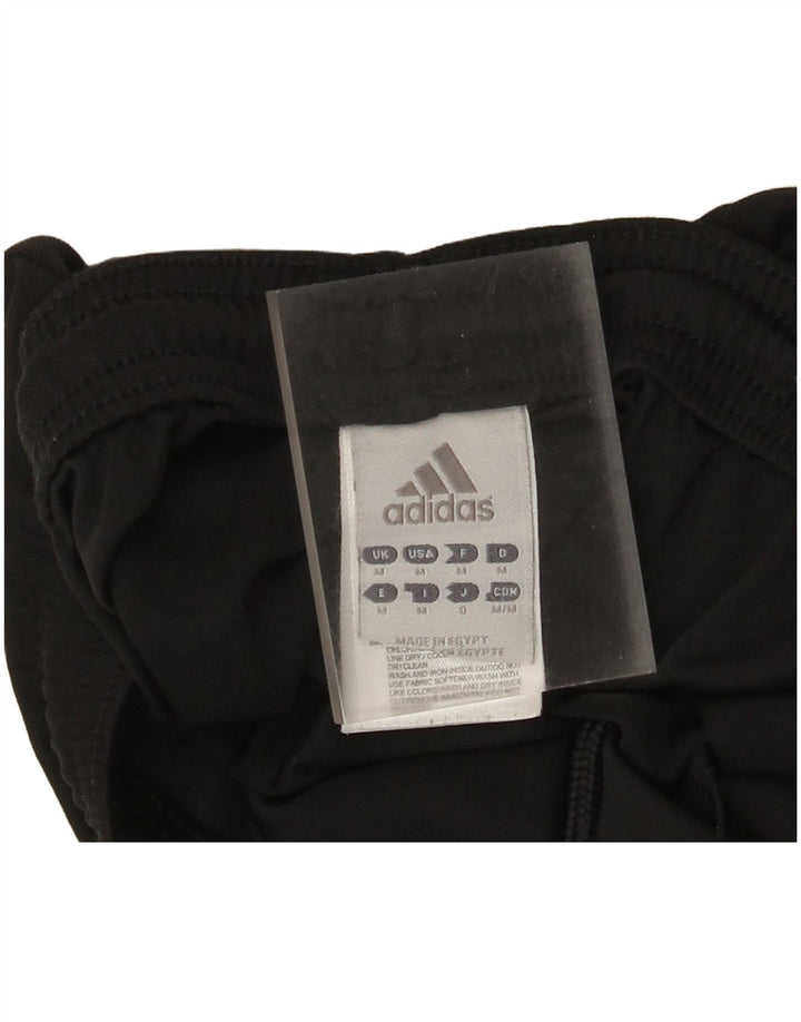 Męskie spodenki sportowe Adidas Climalite, średni czarny poliester