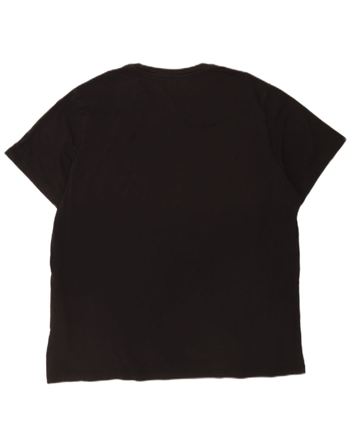 Męska koszulka z grafiką Levi's Top XL, czarna bawełna