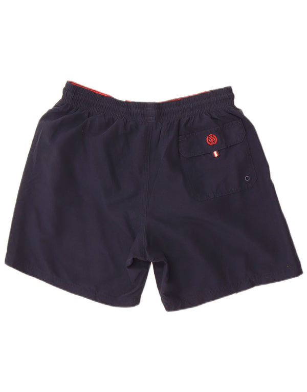 Marks & Spencer Mens Swimming Shorts Large  Navy Blue Polyester