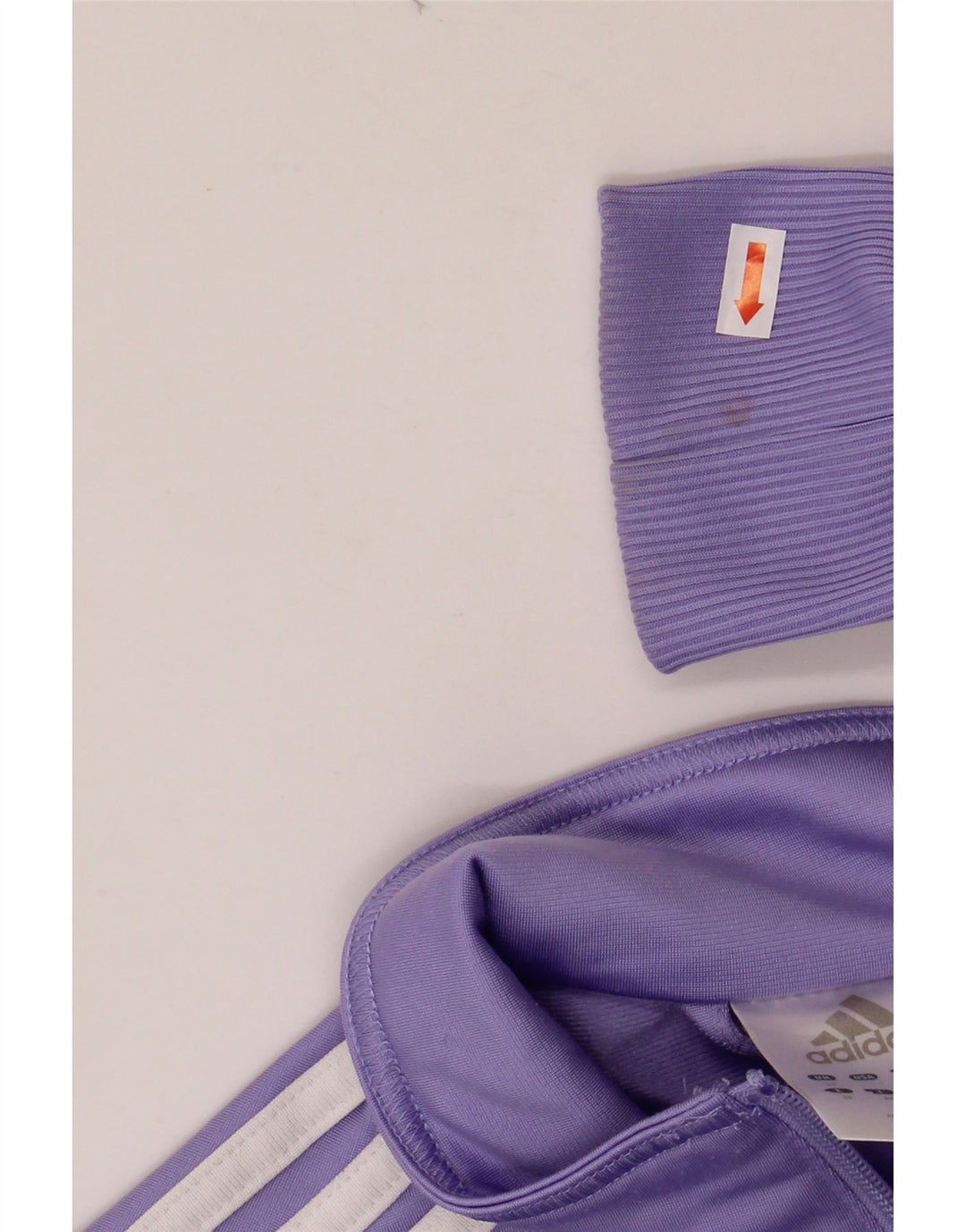 Damska kurtka dresowa ADIDAS UK 12, średni fiolet, poliester