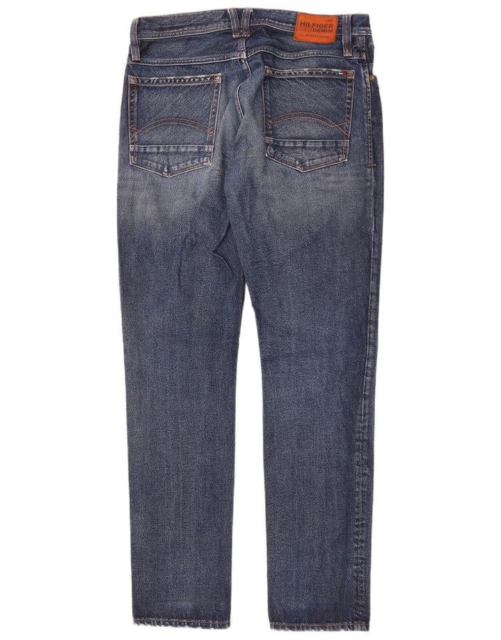Męskie jeansy slim fit Tommy Hilfiger W33 L34 Niebieskie
