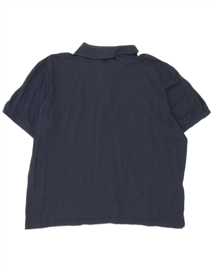 Męska koszulka polo SERGIO TACCHINI IT 52, duża, granatowa, bawełniana