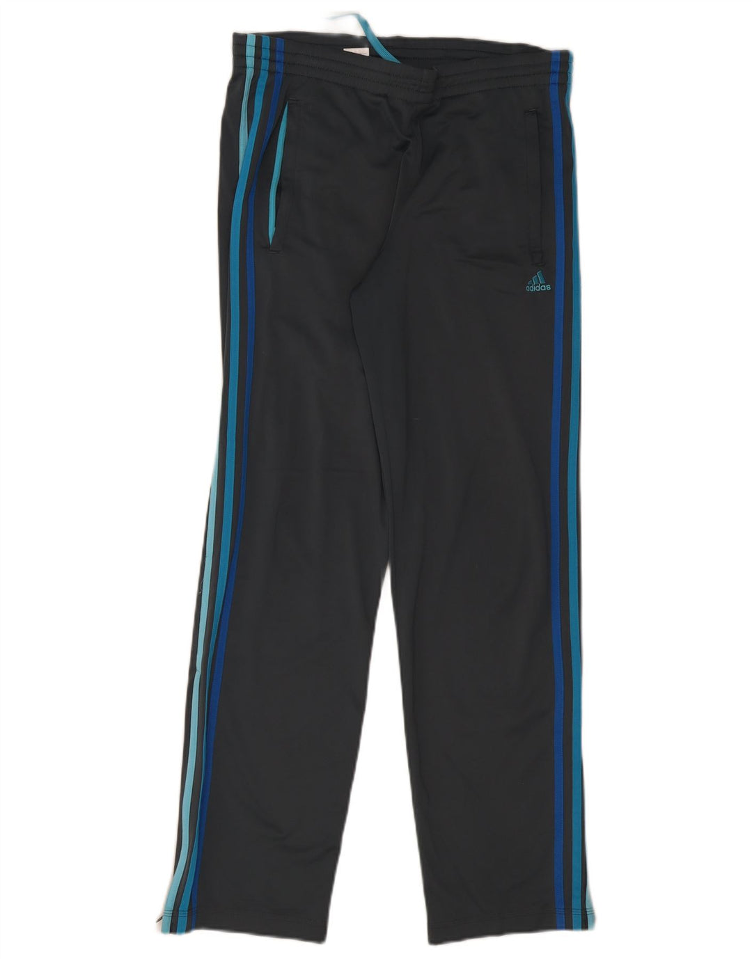 Męskie spodnie dresowe Adidas UK 36/38 Mały szary poliester