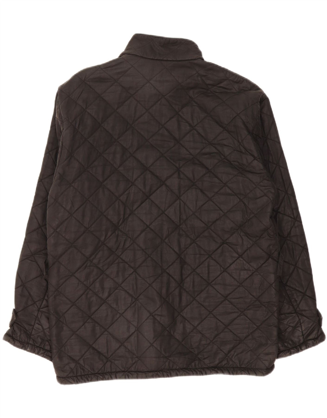 Męska pikowana kurtka Barbour UK 40, duża, czarna, bawełniana