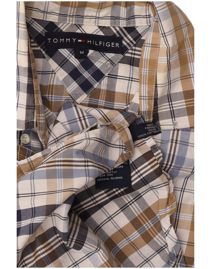 Koszula męska Tommy Hilfiger o regularnym kroju, średniej wielkości, wielokolorowa, bawełniana w kratę
