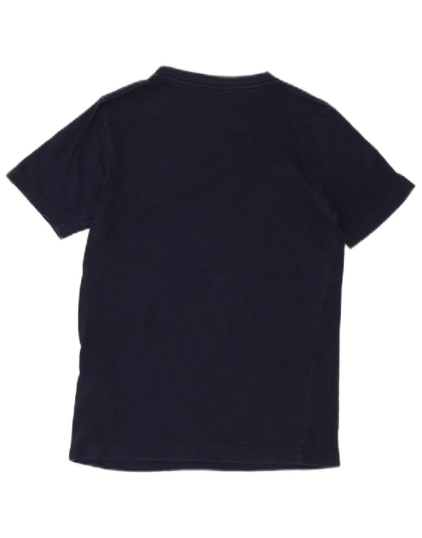 Jordan Boys Graphic T-Shirt Top 10-11 Years Navy Blue Cotton