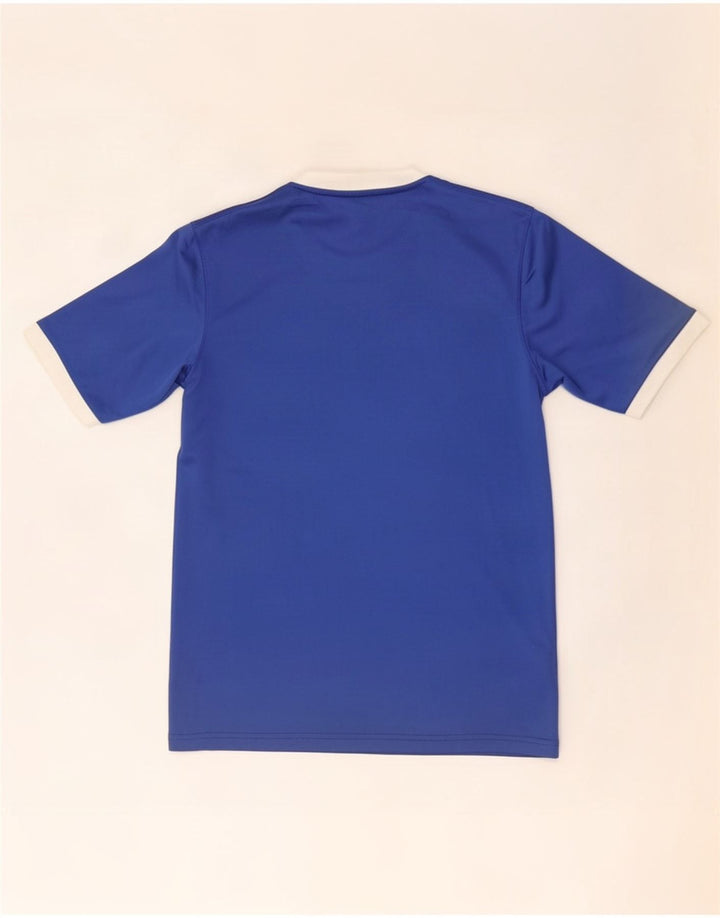Umbro Męski T-shirt Top Mały Niebieski Poliester
