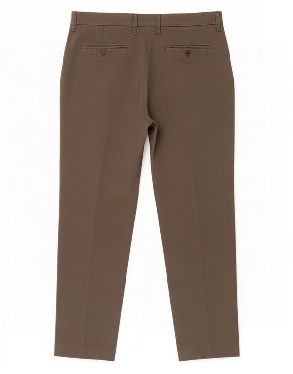Marks & Spencer Męskie spodnie chino o prostym kroju o regularnym kroju W38 L33 szare