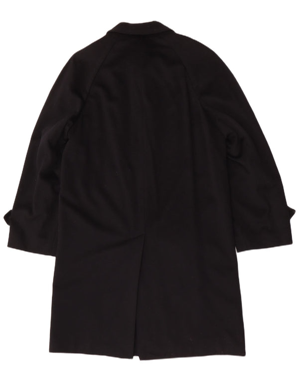 Płaszcz męski Dalton & Forsythe x Loro Piana IT 46, mała czarna wełna
